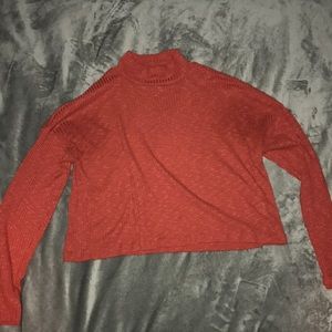 Mock neck sweater